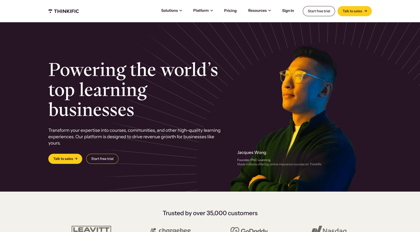 Thinkific - Herramientas para Coaches